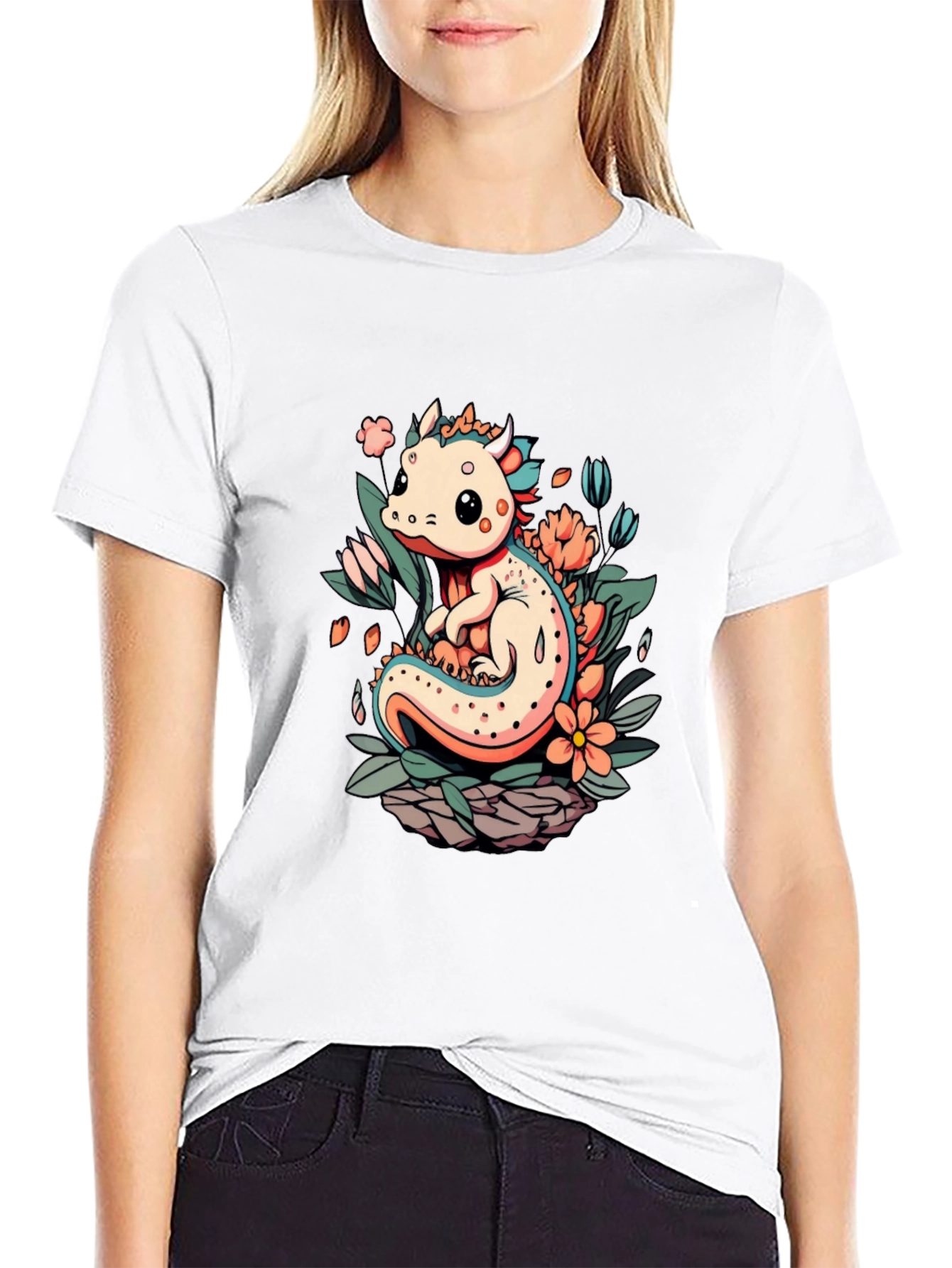 Cute Cartoon Dragon T-Shirt