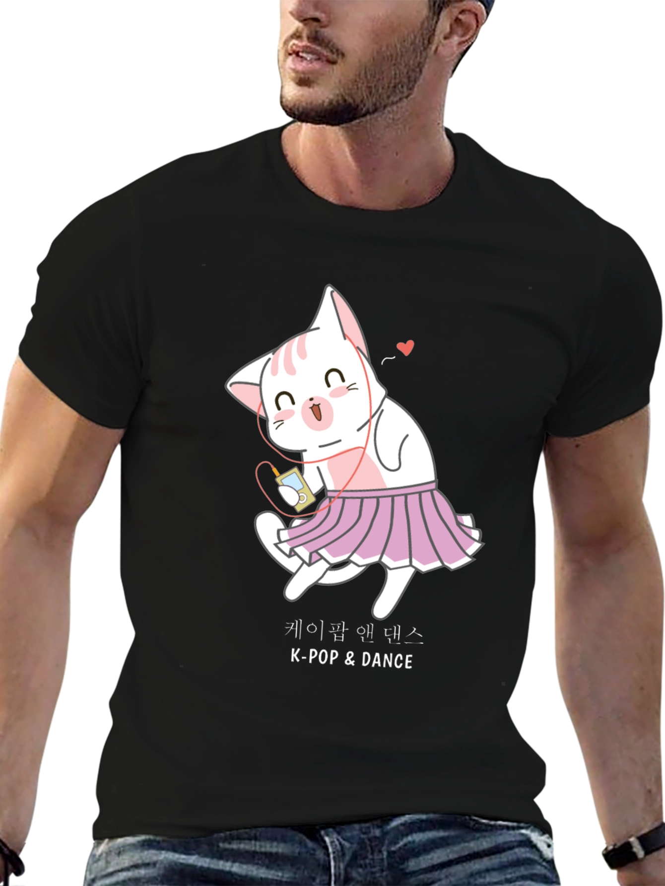 K-Pop Dance Cat T-Shirt