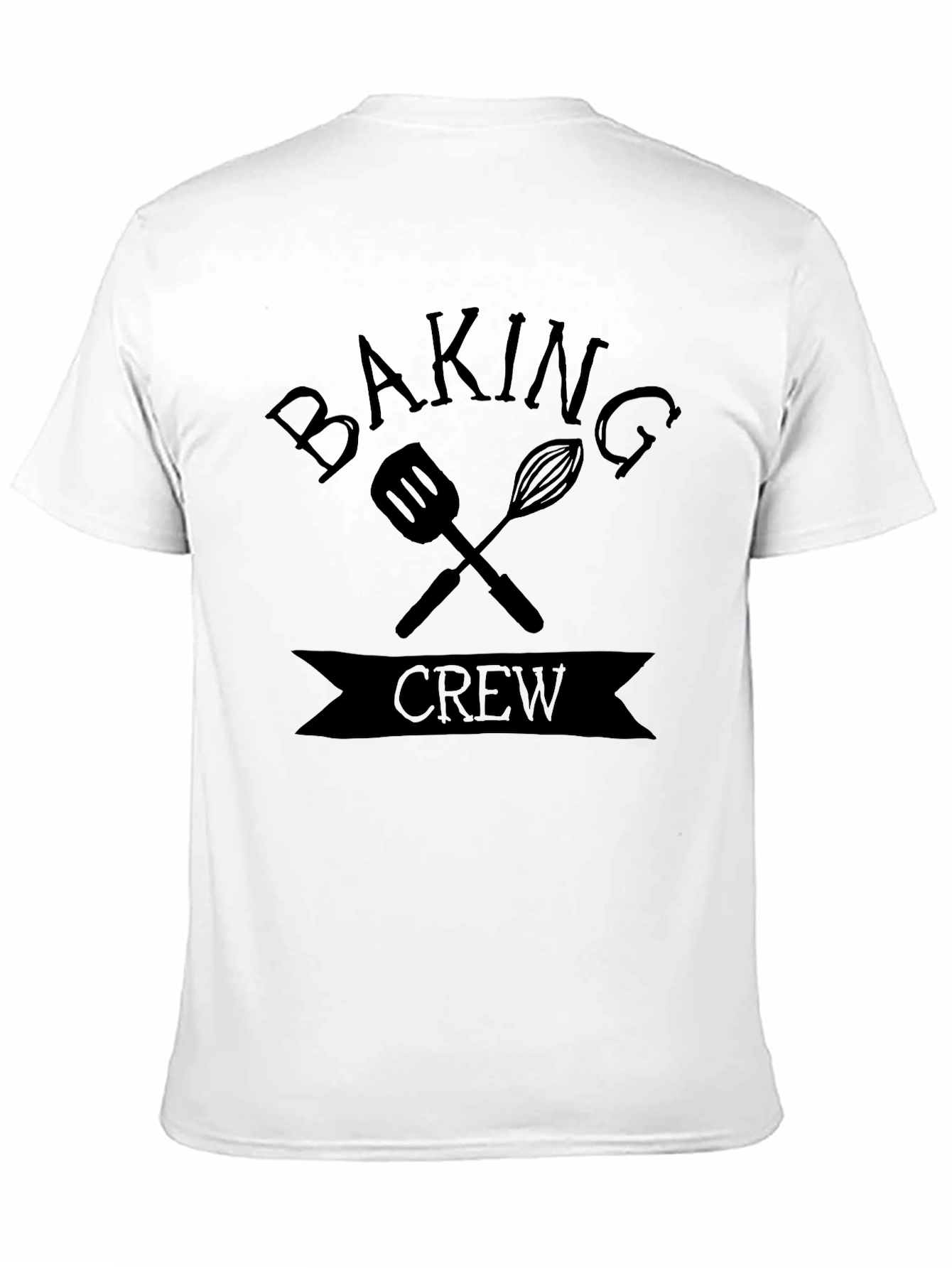 Baking Crew Black Graphic T-Shirt