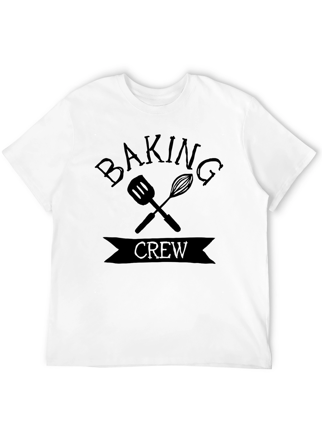 Baking Crew Black Graphic T-Shirt