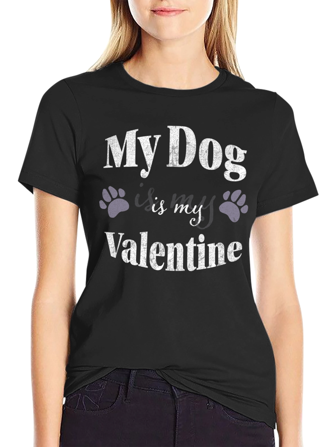 My Dog Is My Valentine T-Shirt