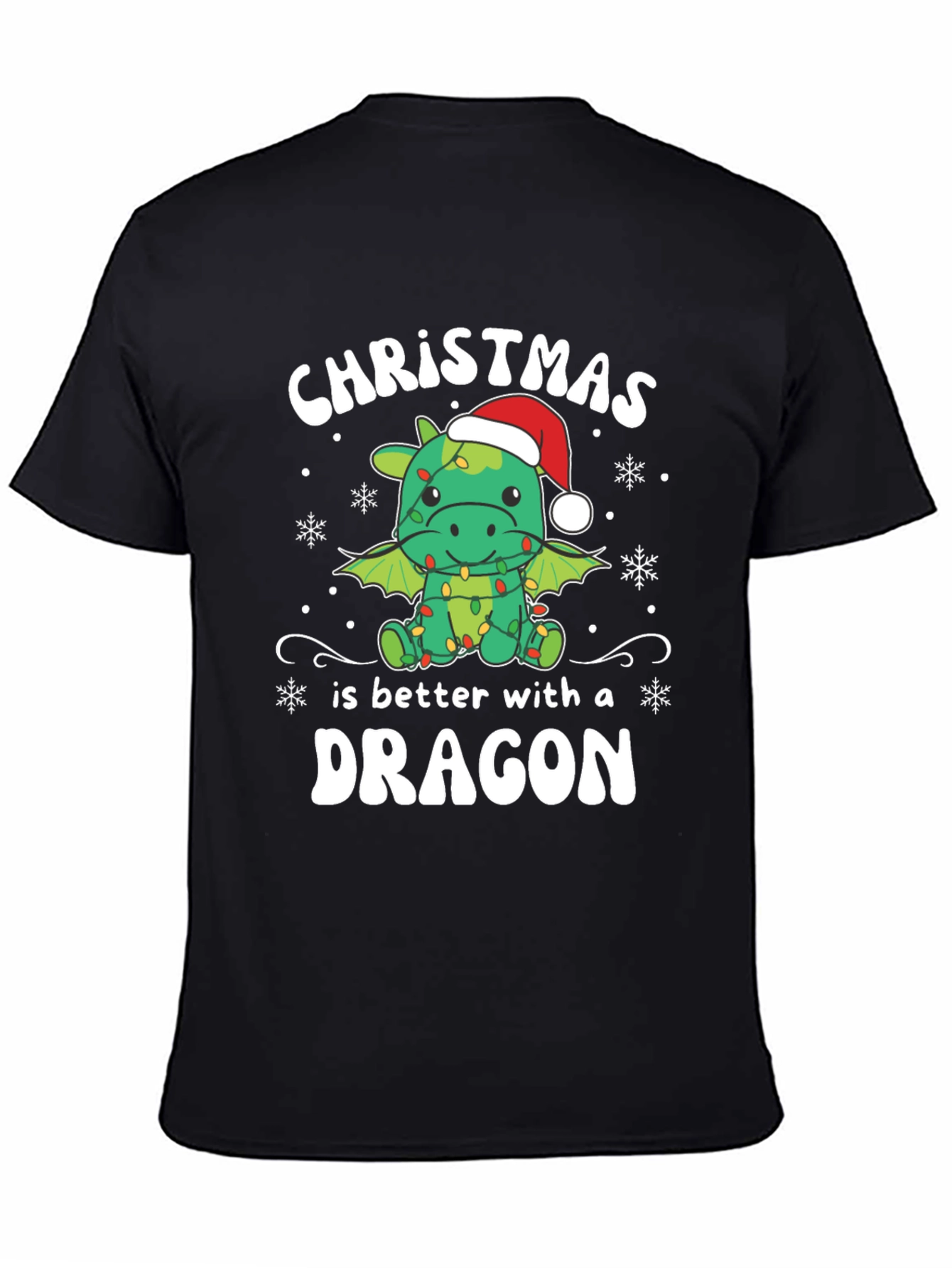 Christmas Dragon Graphic Tee