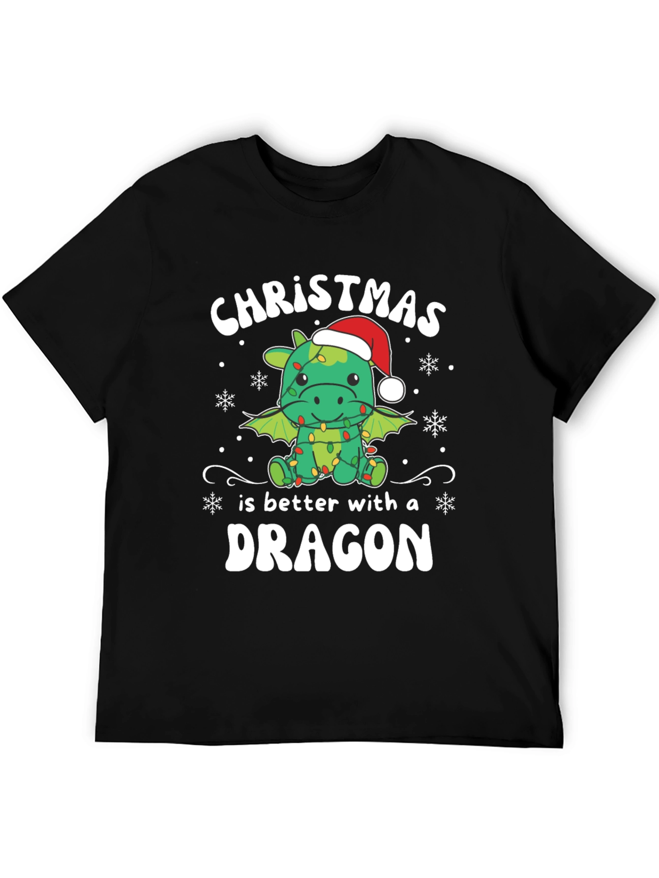 Christmas Dragon Graphic Tee