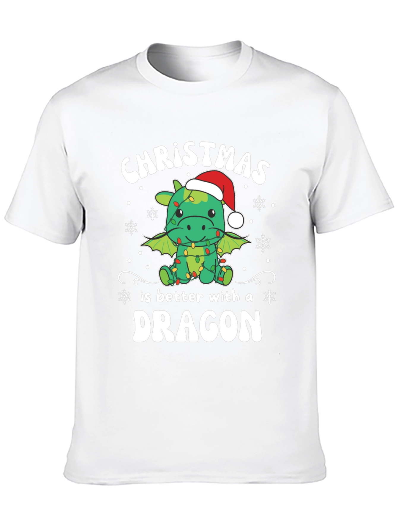 Christmas Dragon Graphic Tee
