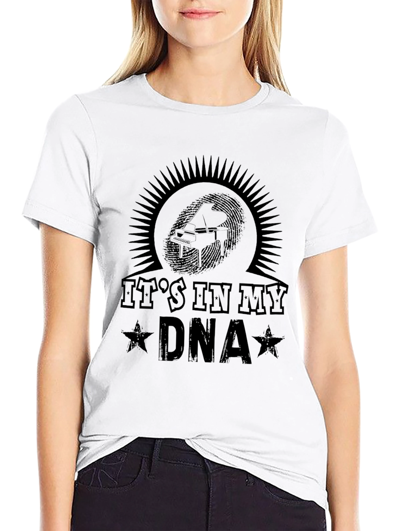 Its In My DNA Piano T-Shirt - Musician Gift