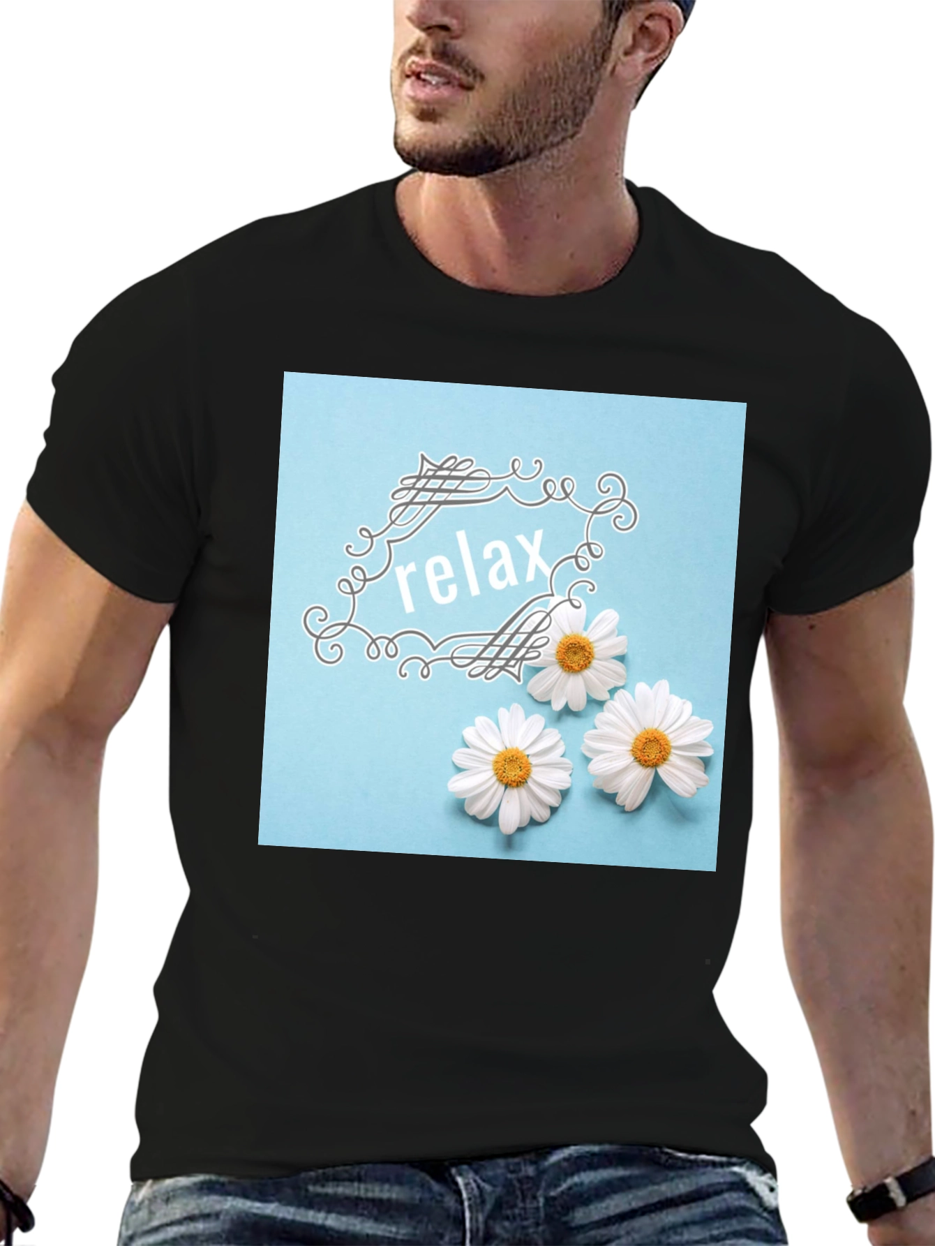 Relax Daisy T-Shirt - Stylish Comfort