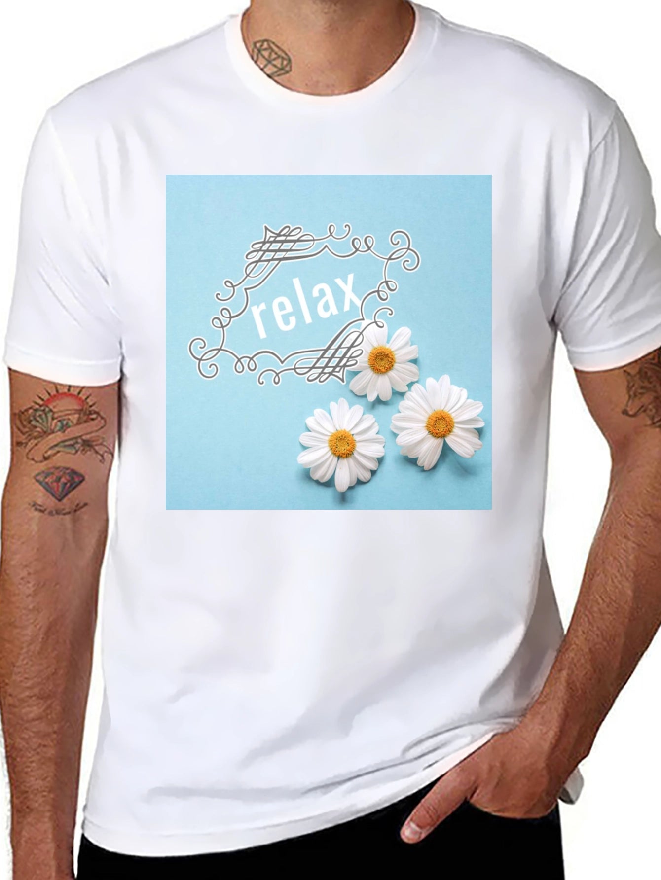 Relax Daisy T-Shirt - Stylish Comfort