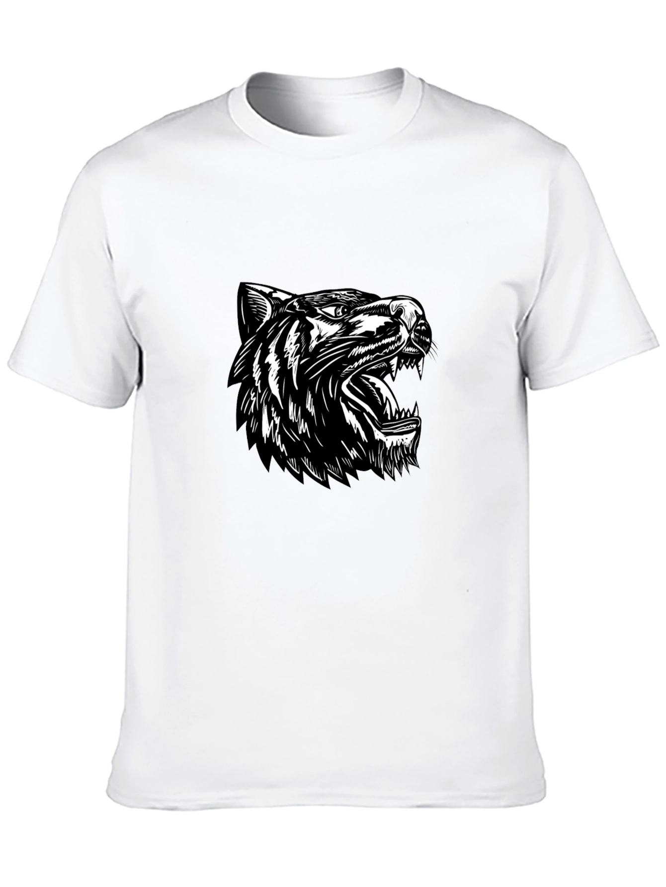 Black Tiger Graphic Tee