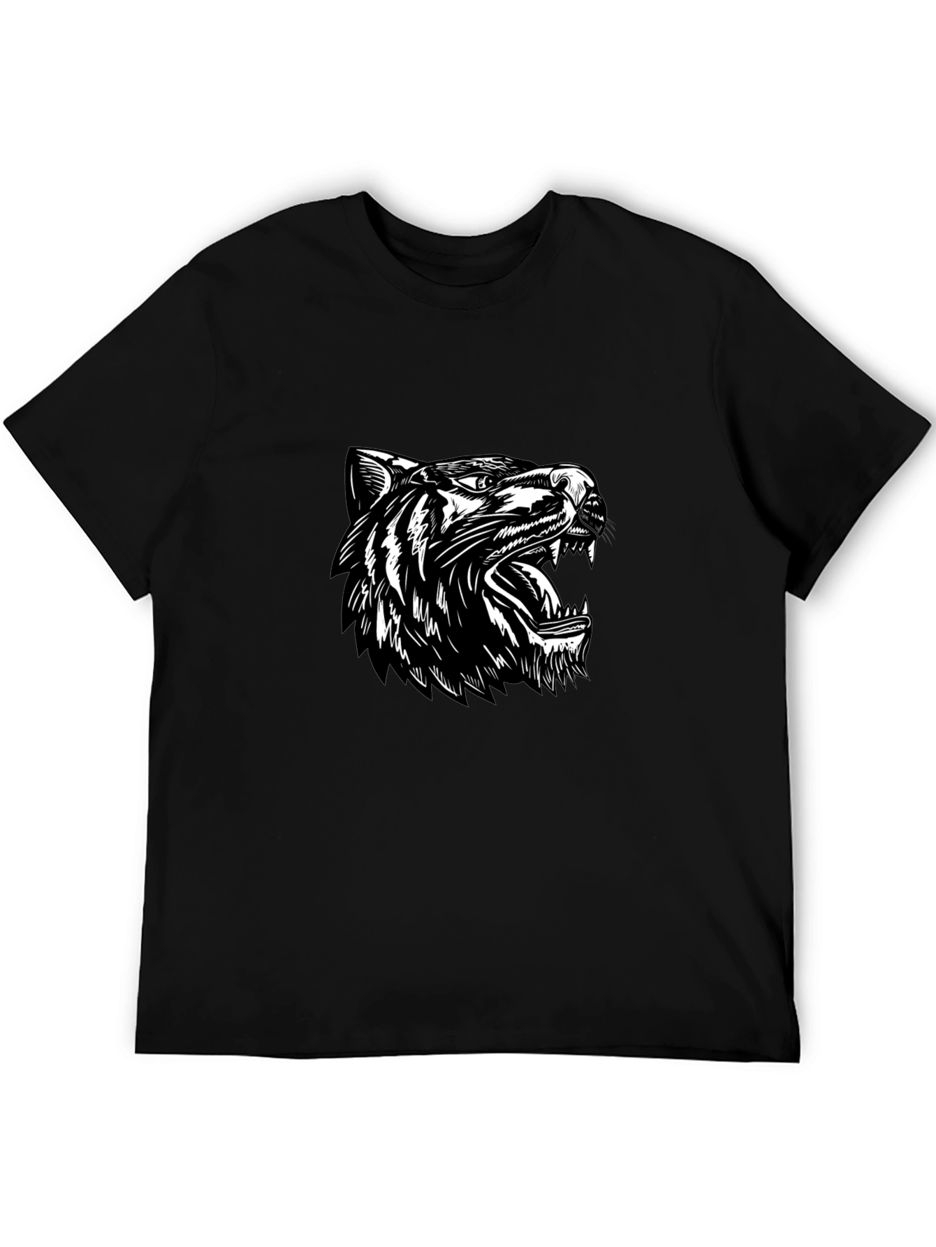 Black Tiger Graphic Tee