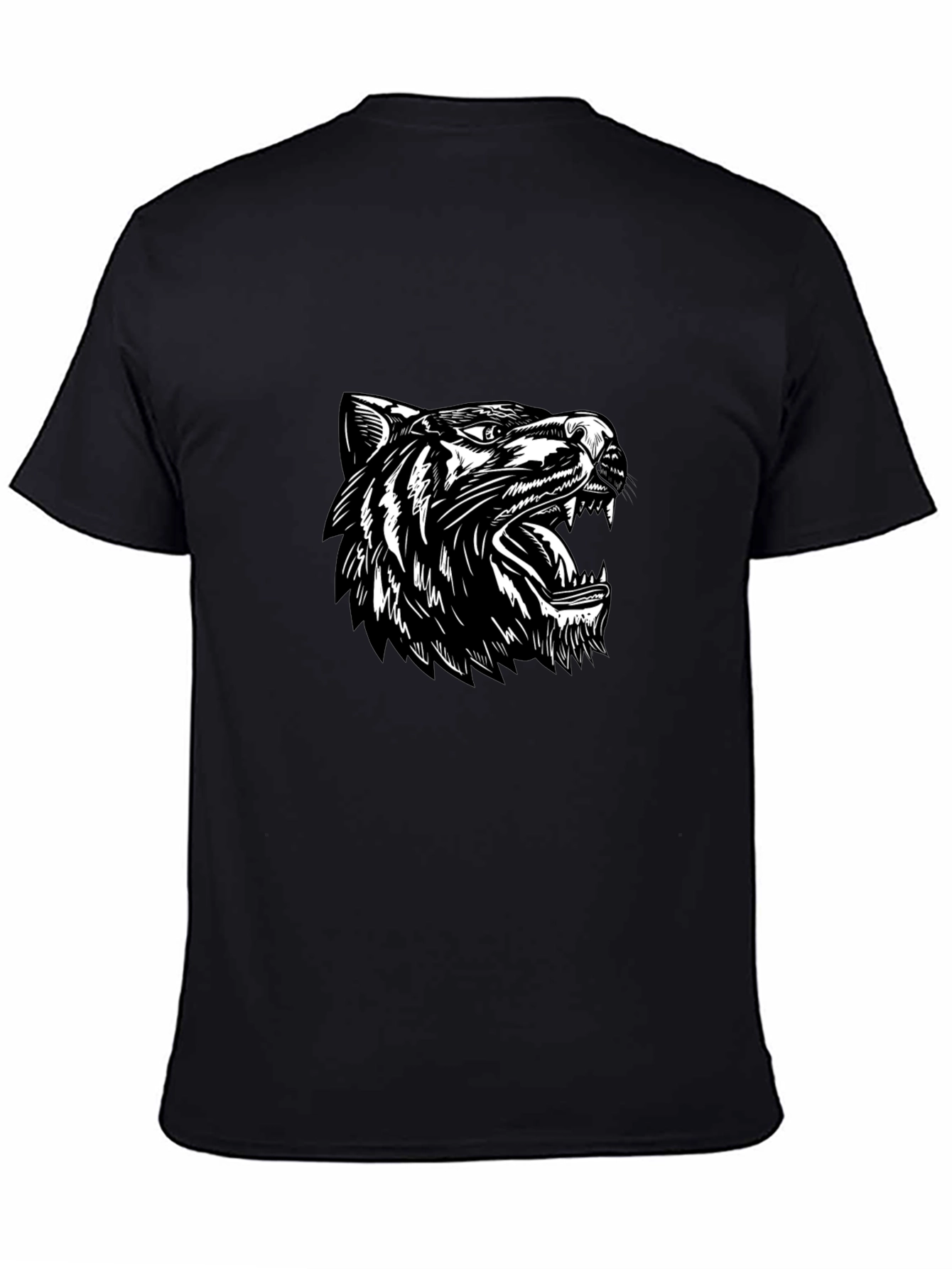 Black Tiger Graphic Tee