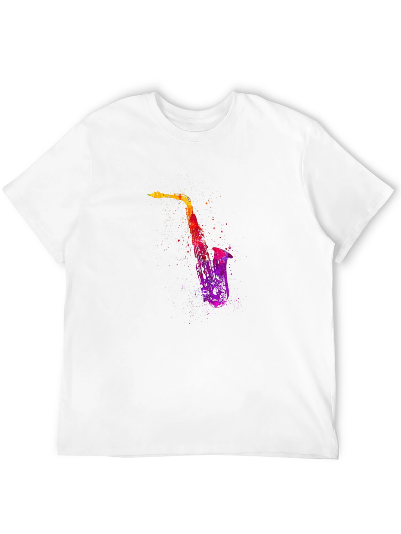 Saxophone Graphic Tee - Cool Music Lover Shirt