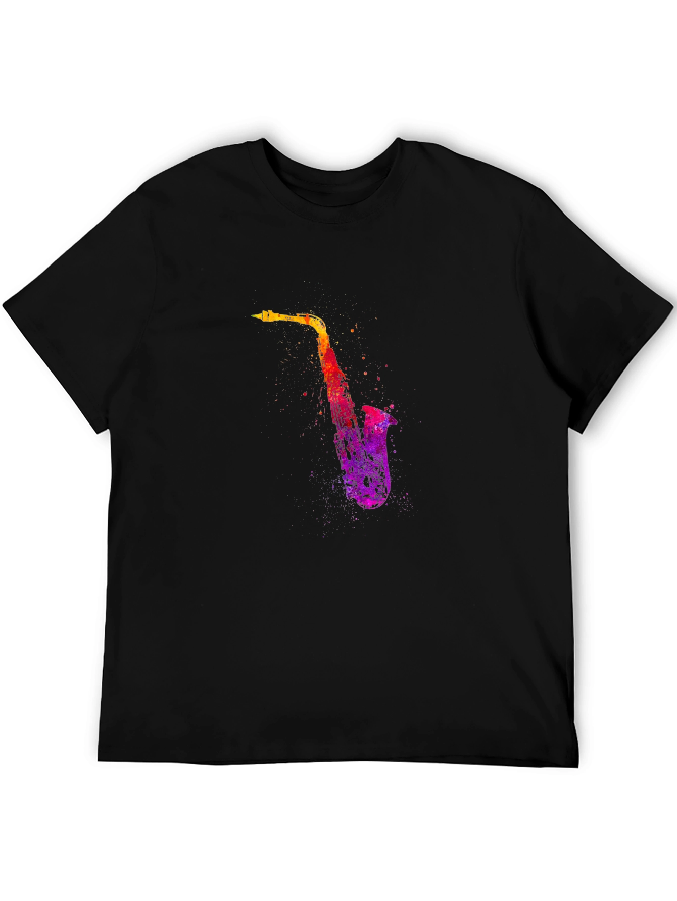 Saxophone Graphic Tee - Cool Music Lover Shirt