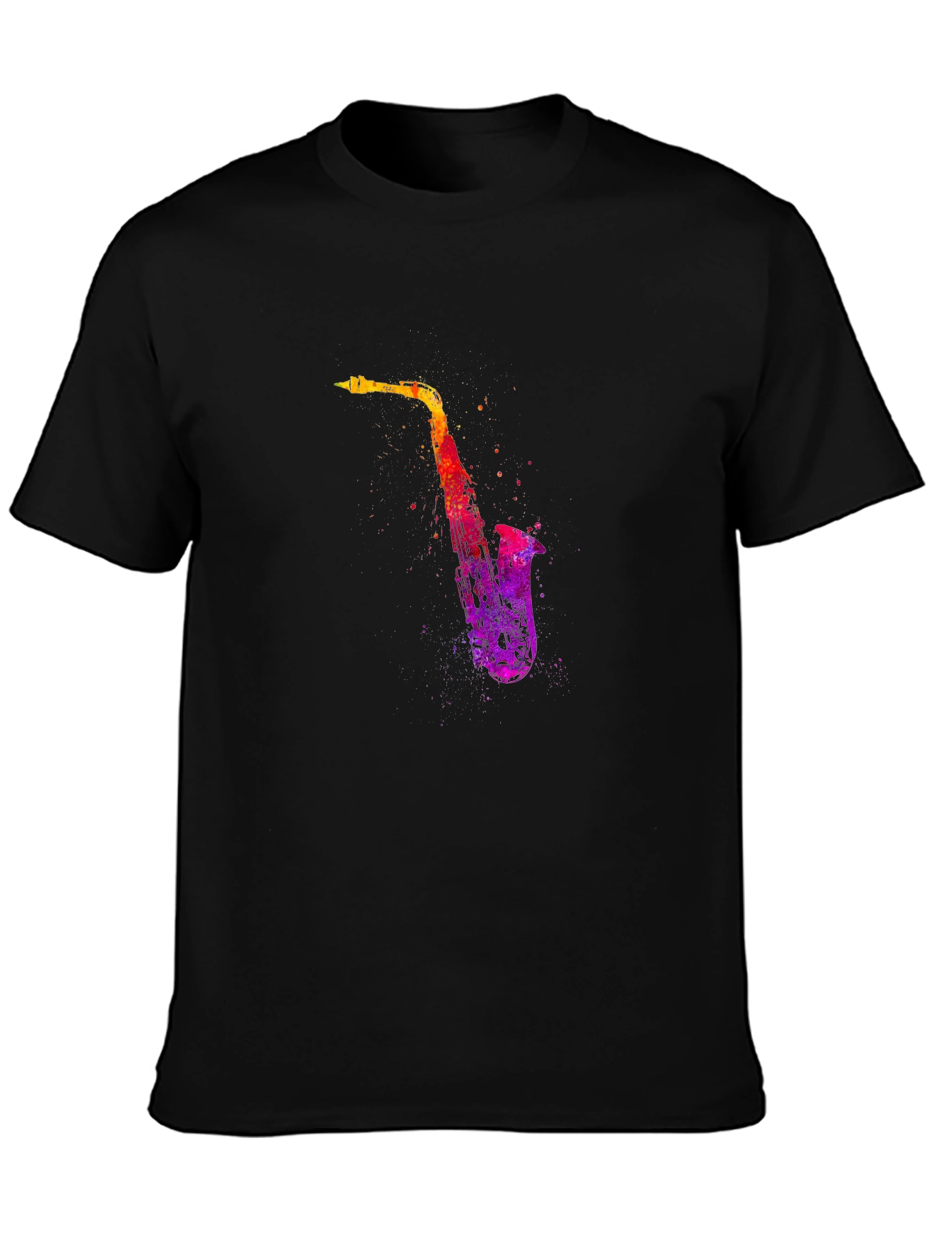 Saxophone Graphic Tee - Cool Music Lover Shirt