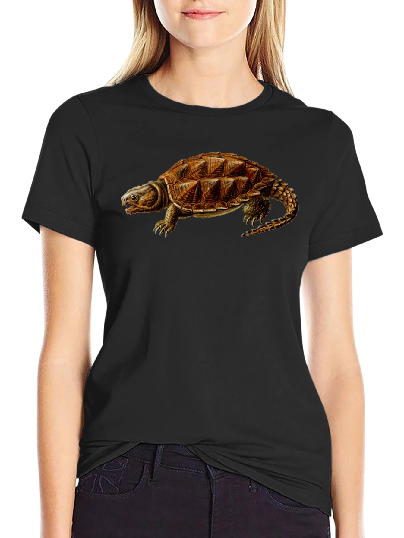 Alligator Snapping Turtle Graphic Tee