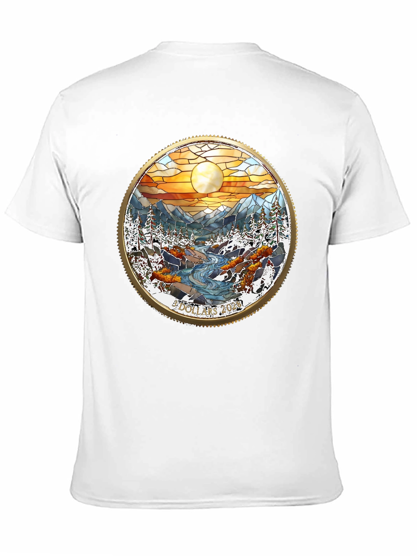 Mountain Scene Graphic T-Shirt