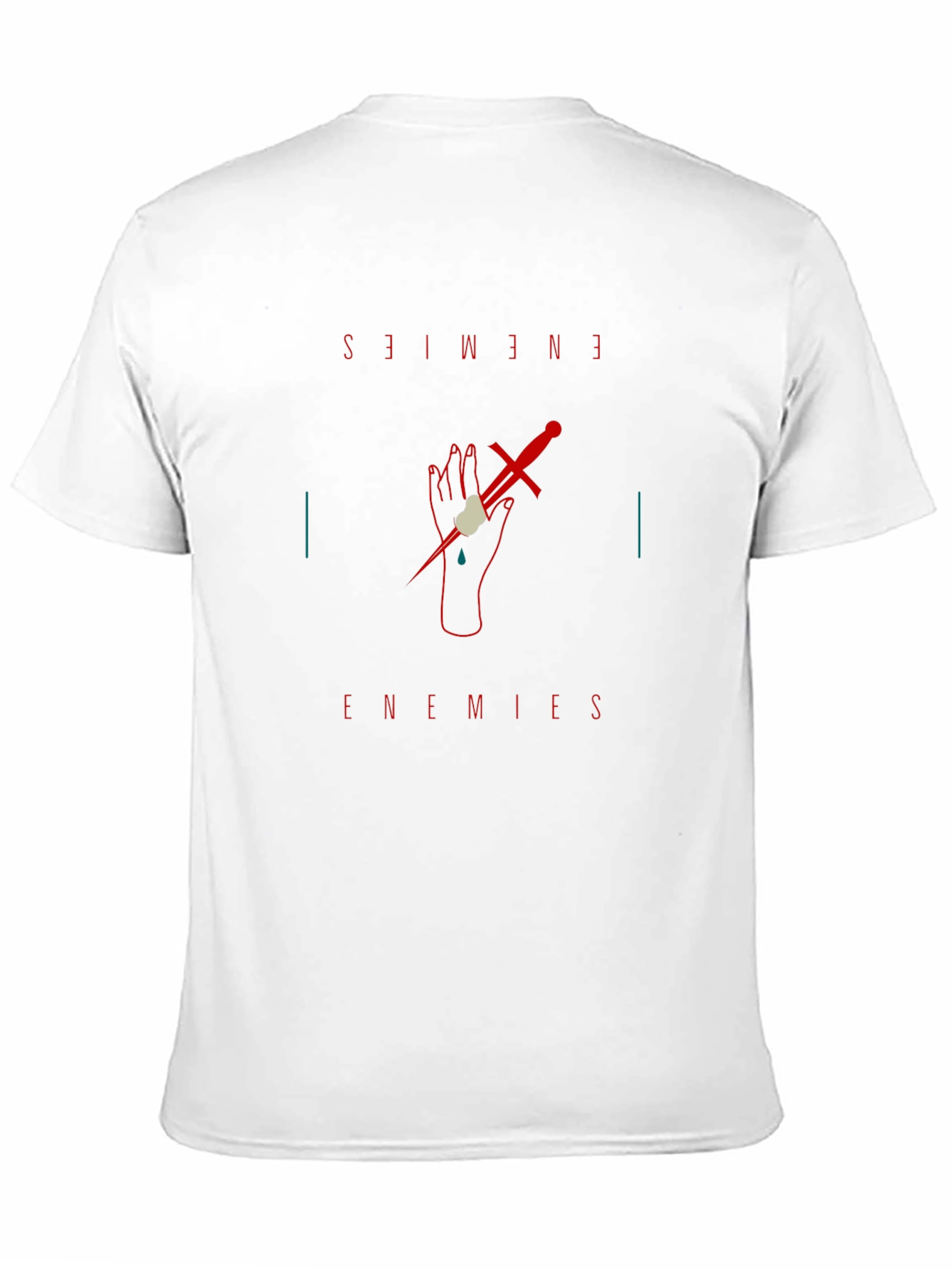 Enemies Graphic Print T-Shirt