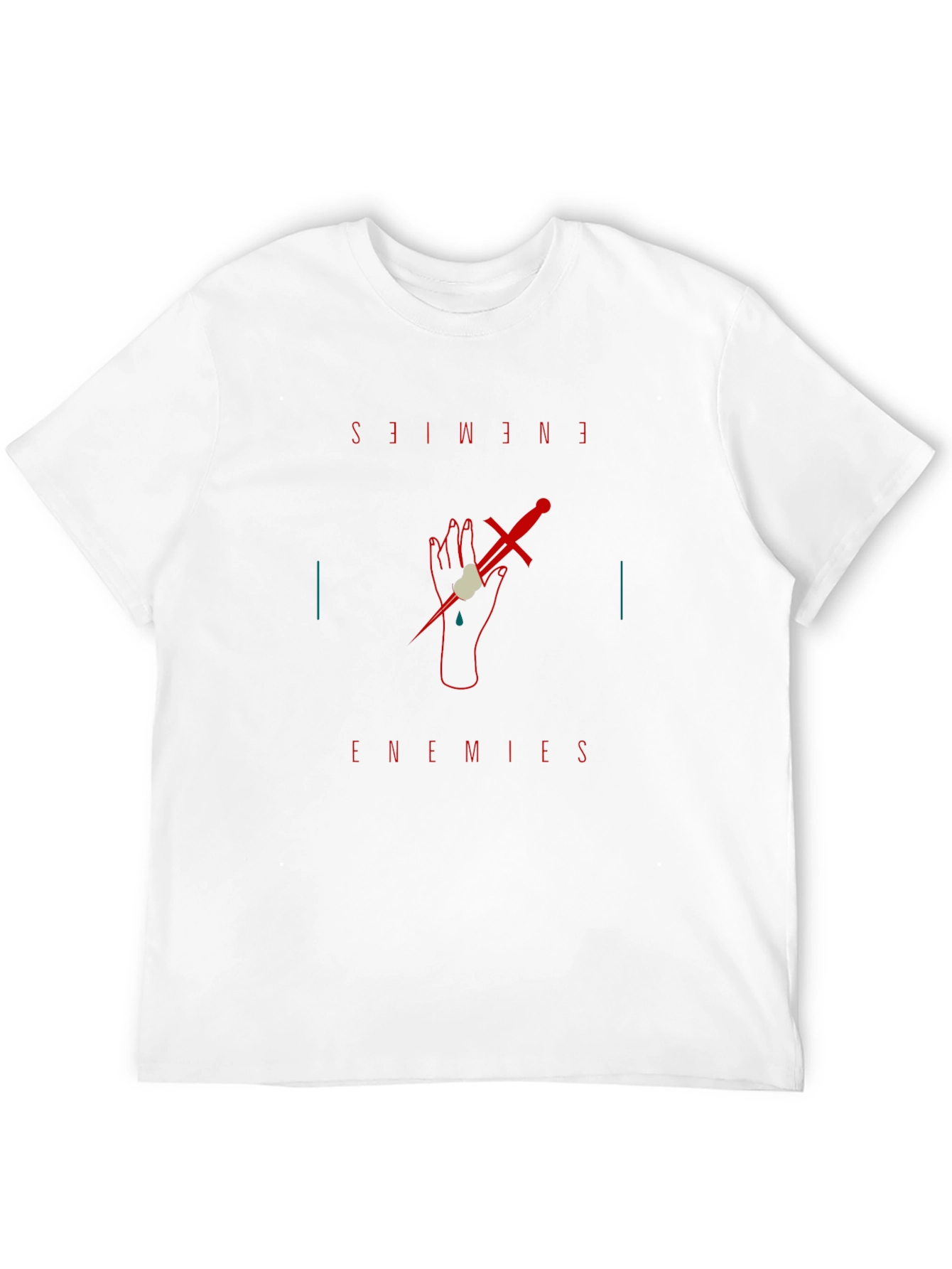 Enemies Graphic Print T-Shirt