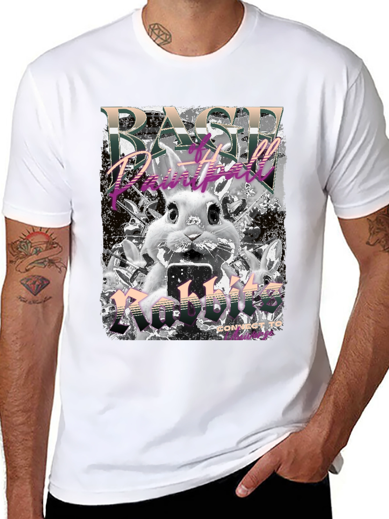 Rabbit Hole Graphic T-Shirt