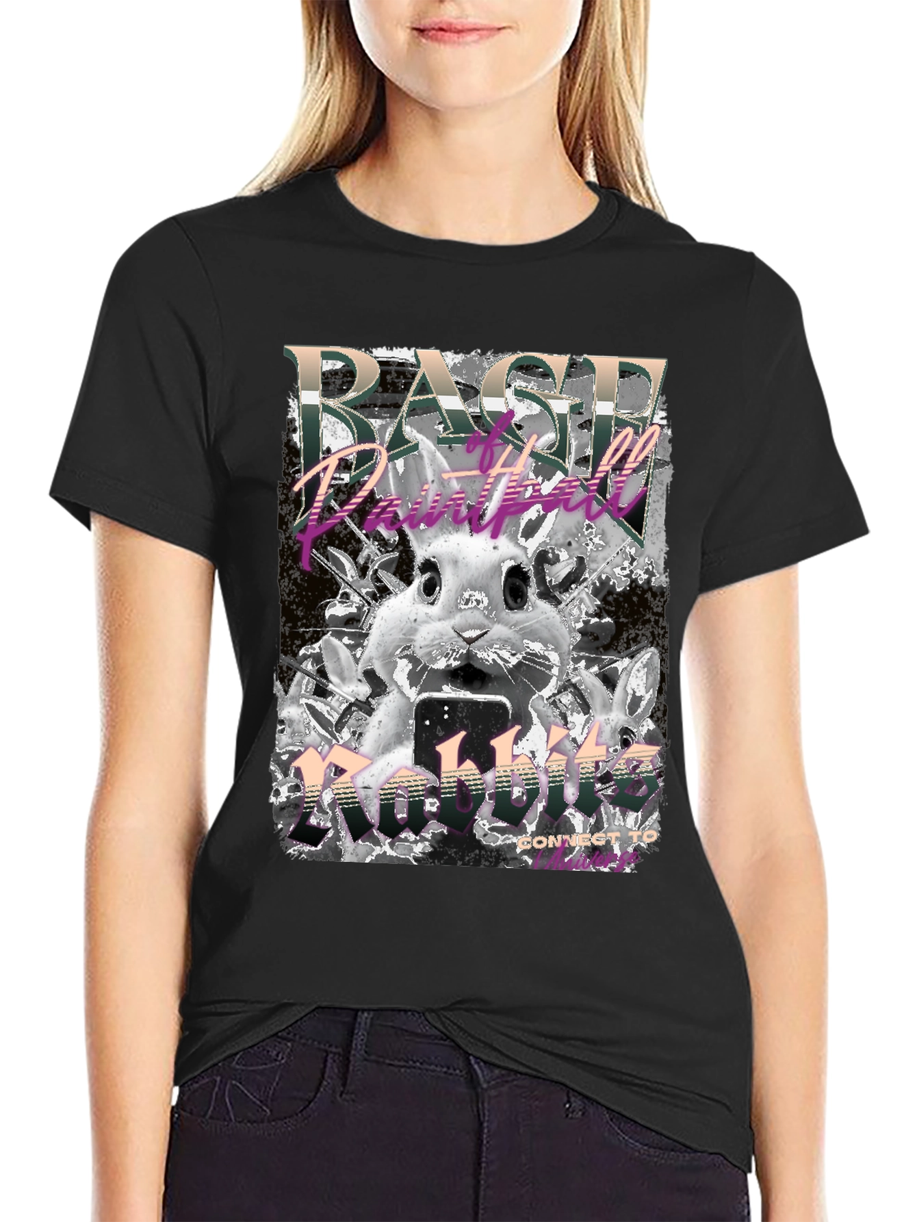 Rabbit Hole Graphic T-Shirt