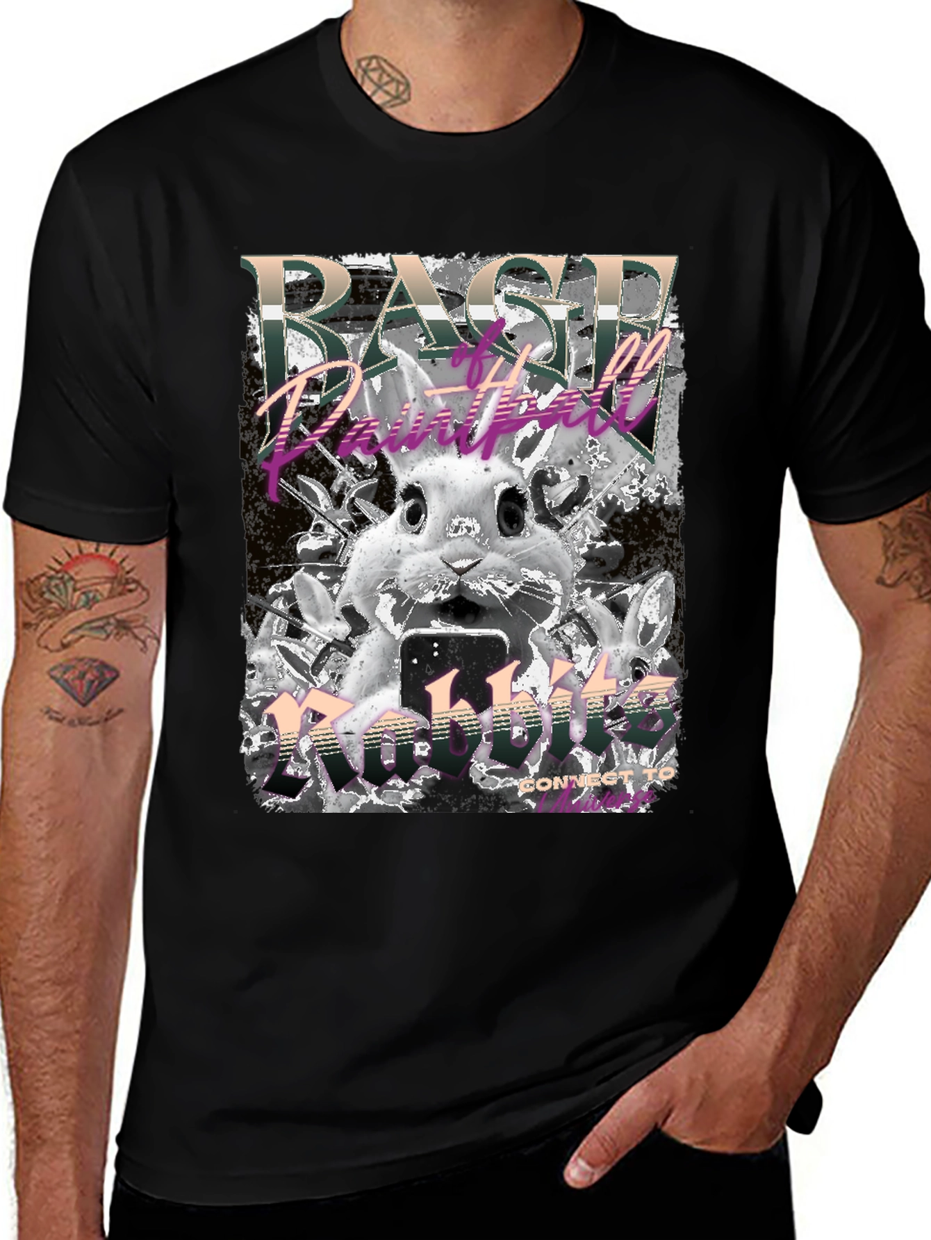 Rabbit Hole Graphic T-Shirt