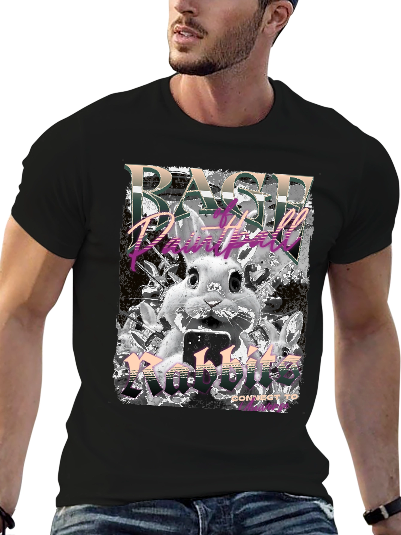 Rabbit Hole Graphic T-Shirt