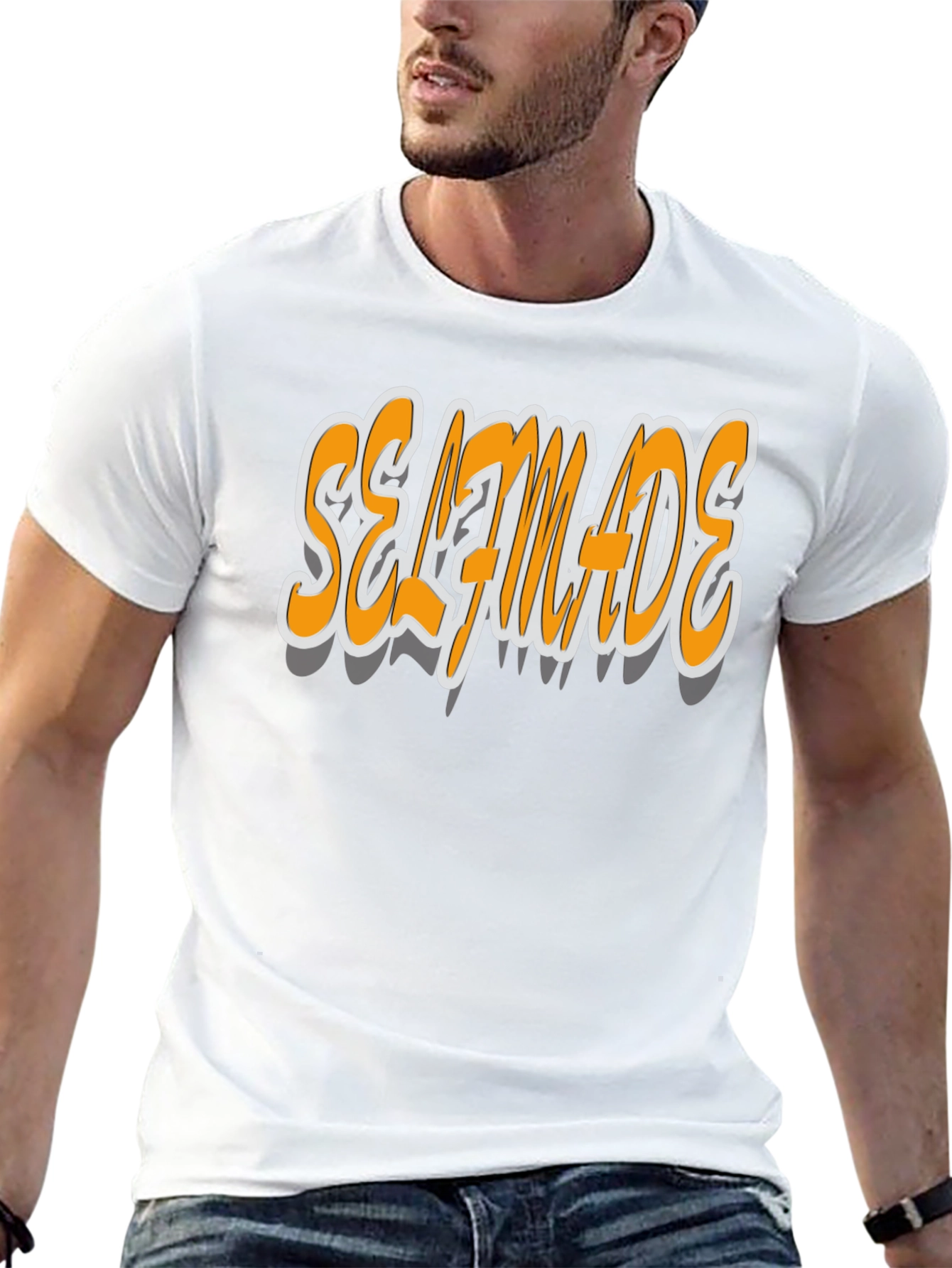 Self Made Black T-Shirt