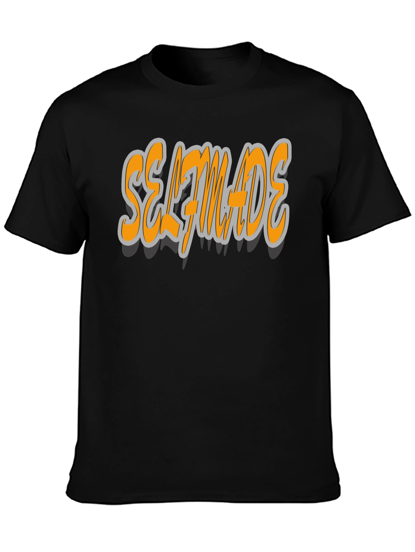 Self Made Black T-Shirt
