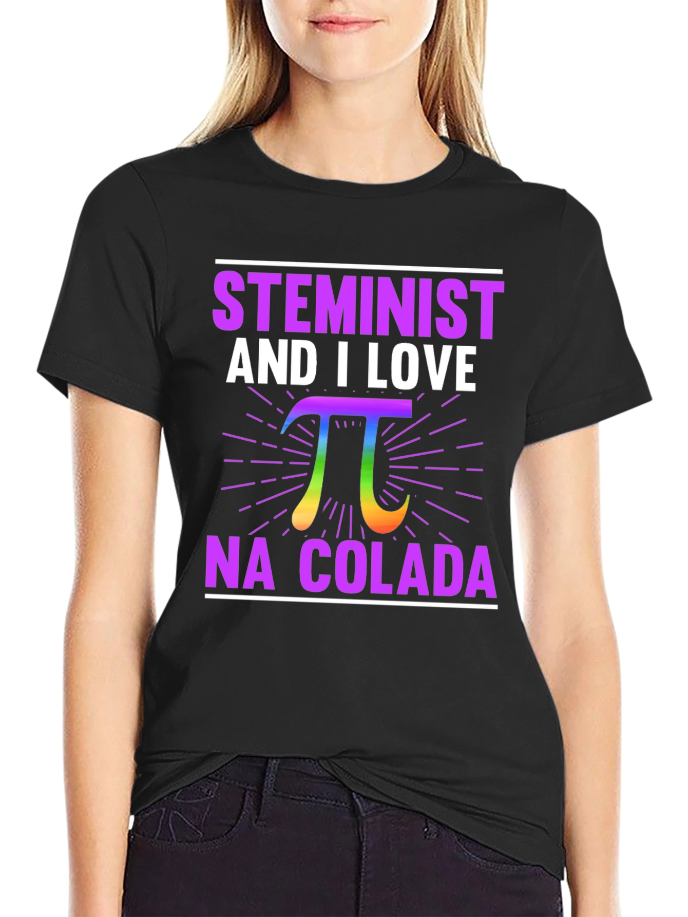 STEMinist Pi T-Shirt - Love Piña Coladas!