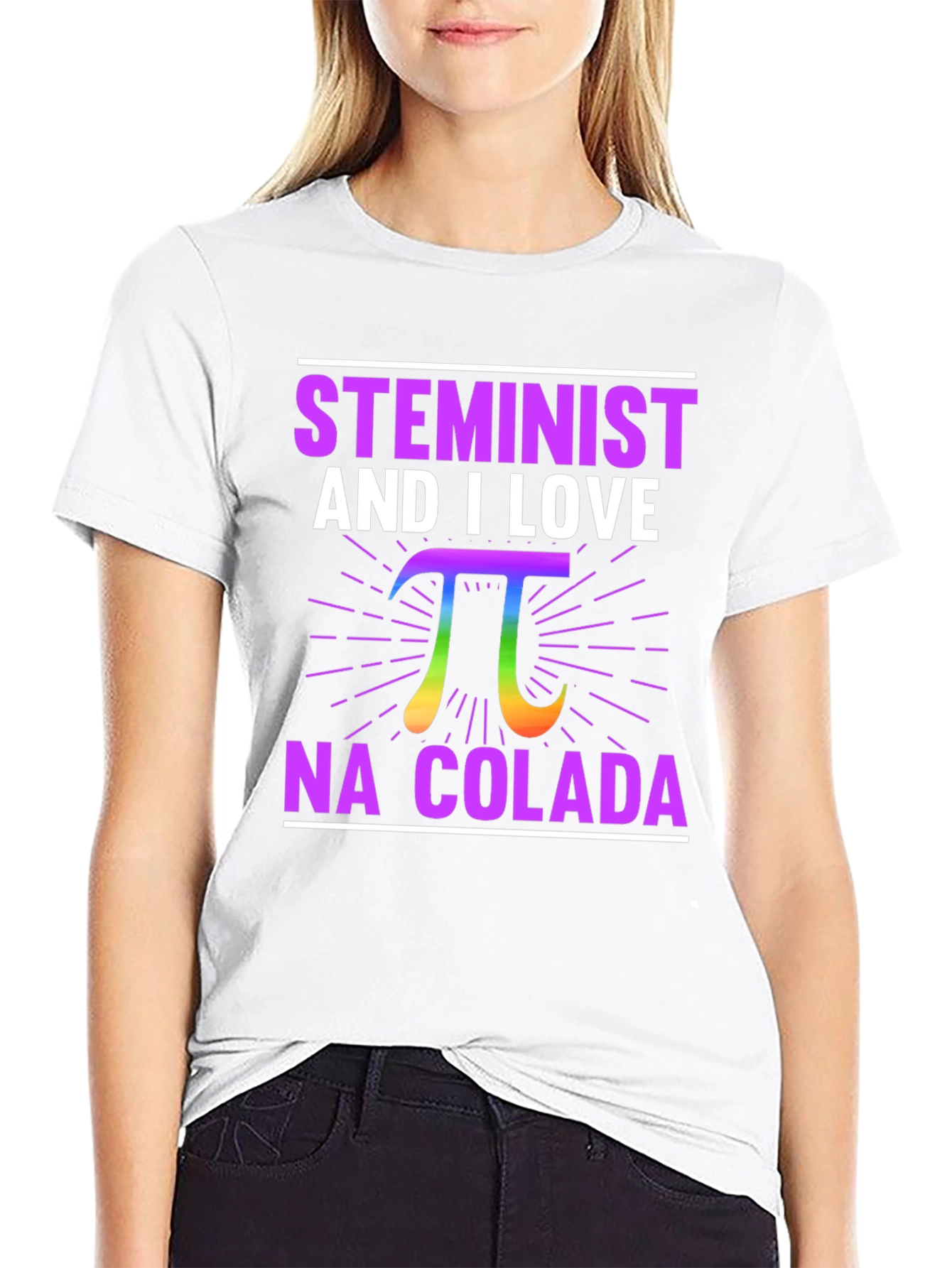 STEMinist Pi T-Shirt - Love Piña Coladas!