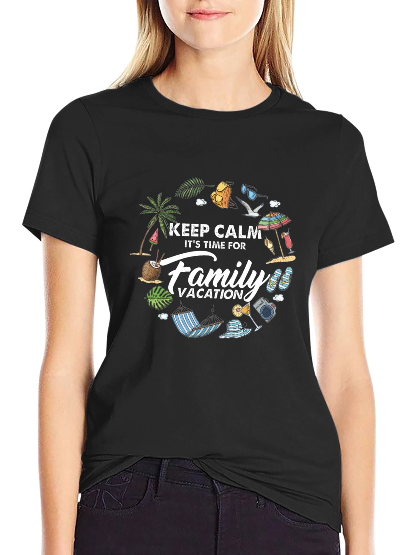 Family Vacation T-Shirt: Keep Calm Its Time