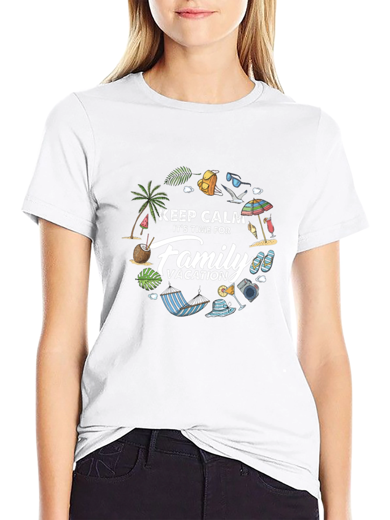 Family Vacation T-Shirt: Keep Calm Its Time