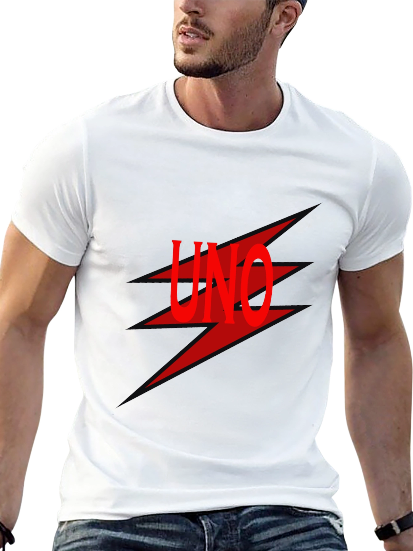 UNO Lightning Bolt Graphic Tee