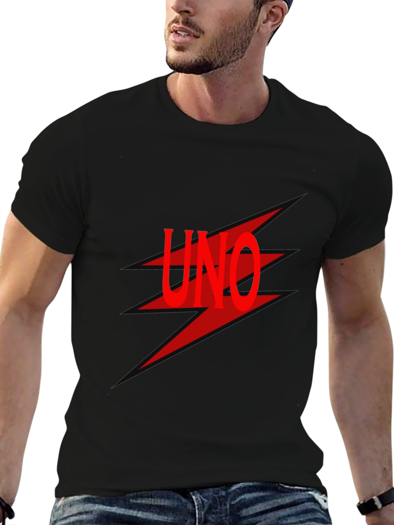 UNO Lightning Bolt Graphic Tee