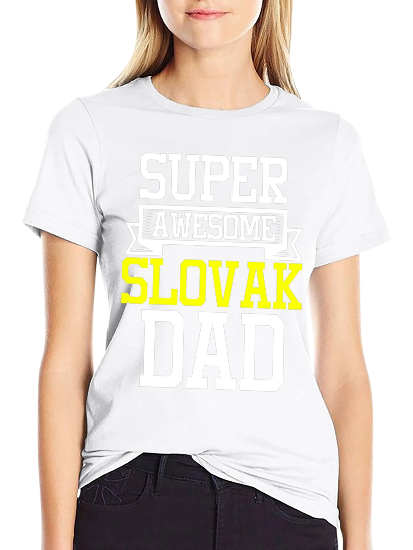 Super Awesome Slovak Dad T-Shirt
