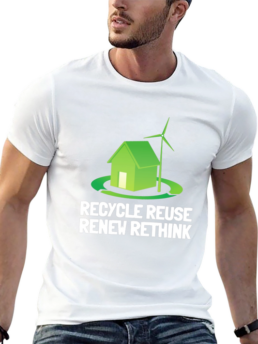 Eco-Friendly Recycle Reuse T-Shirt