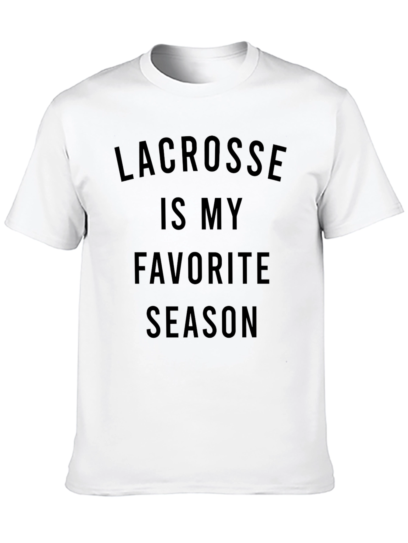 Lacrosse is My Favorite Season Graphic T-Shirt