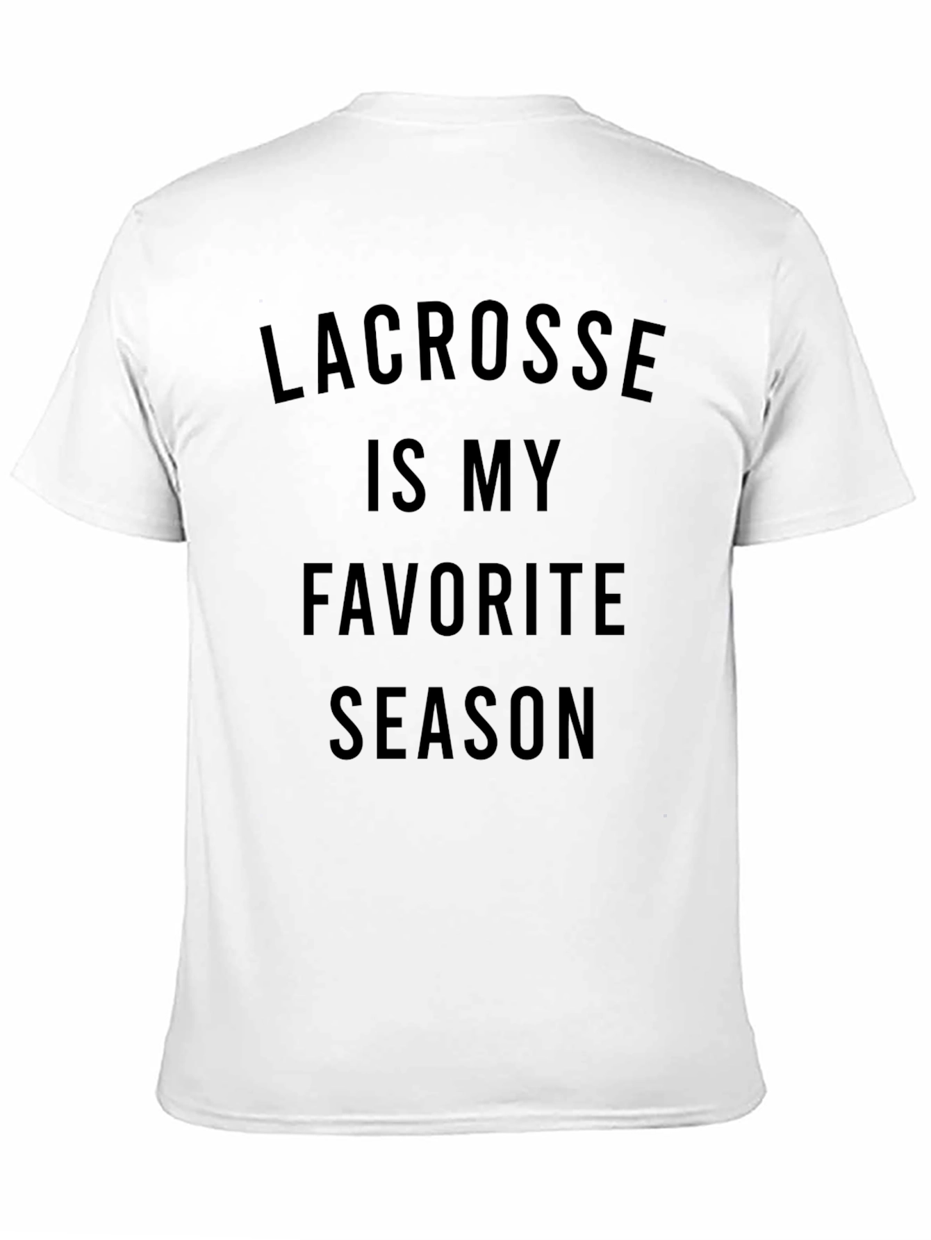 Lacrosse is My Favorite Season Graphic T-Shirt