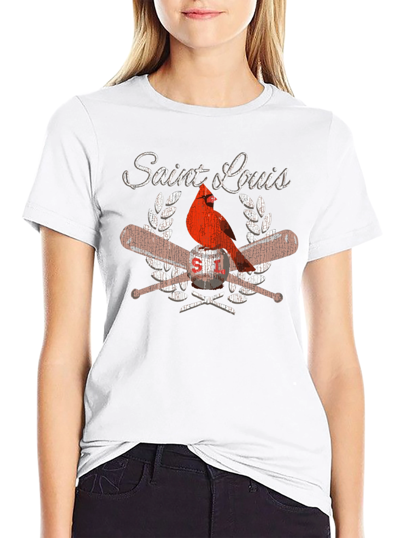 Saint Louis Cardinals Baseball Graphic Tee