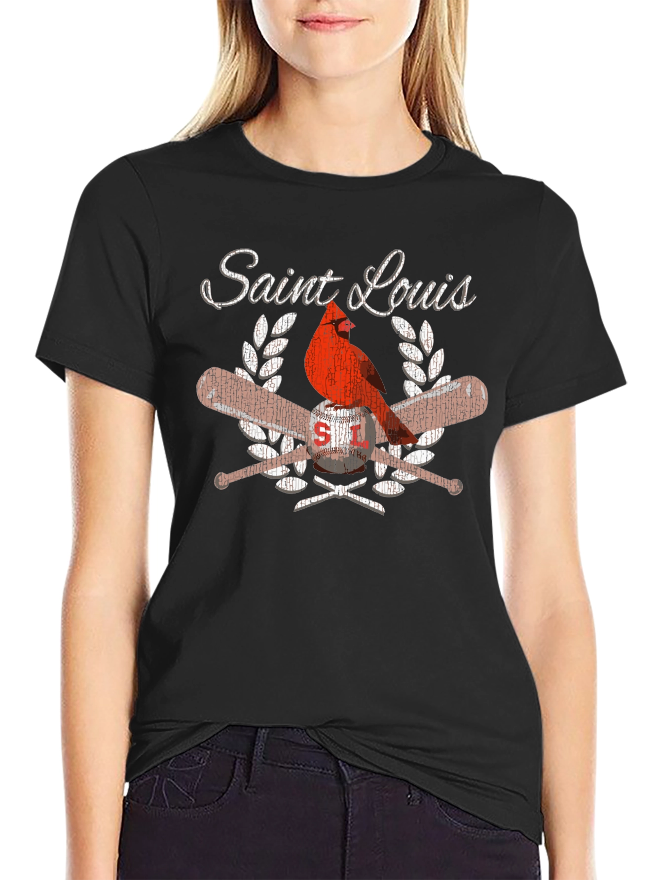Saint Louis Cardinals Baseball Graphic Tee