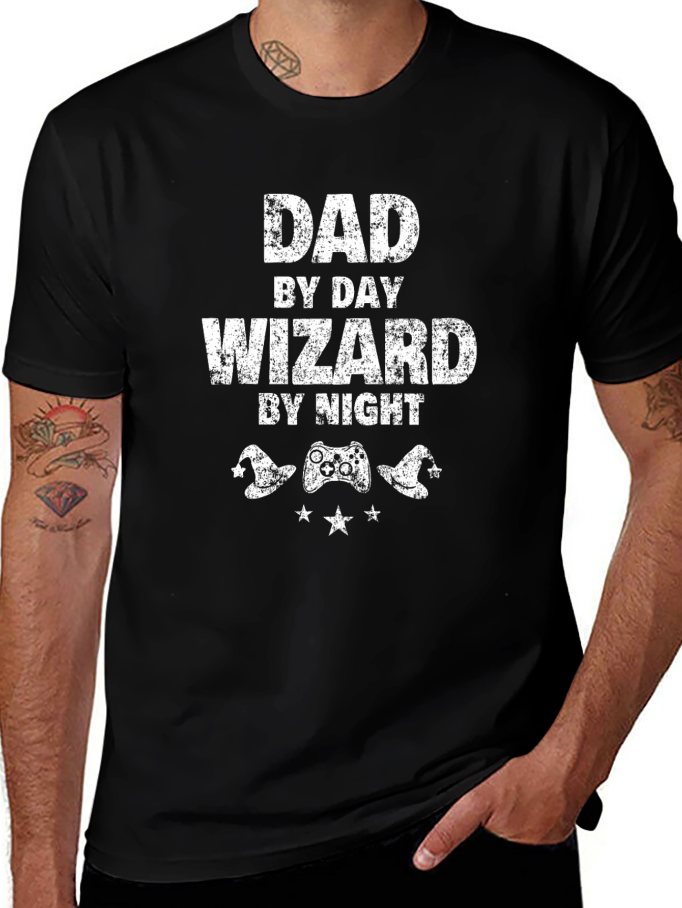 Dad By Day Wizard By Night T-Shirt