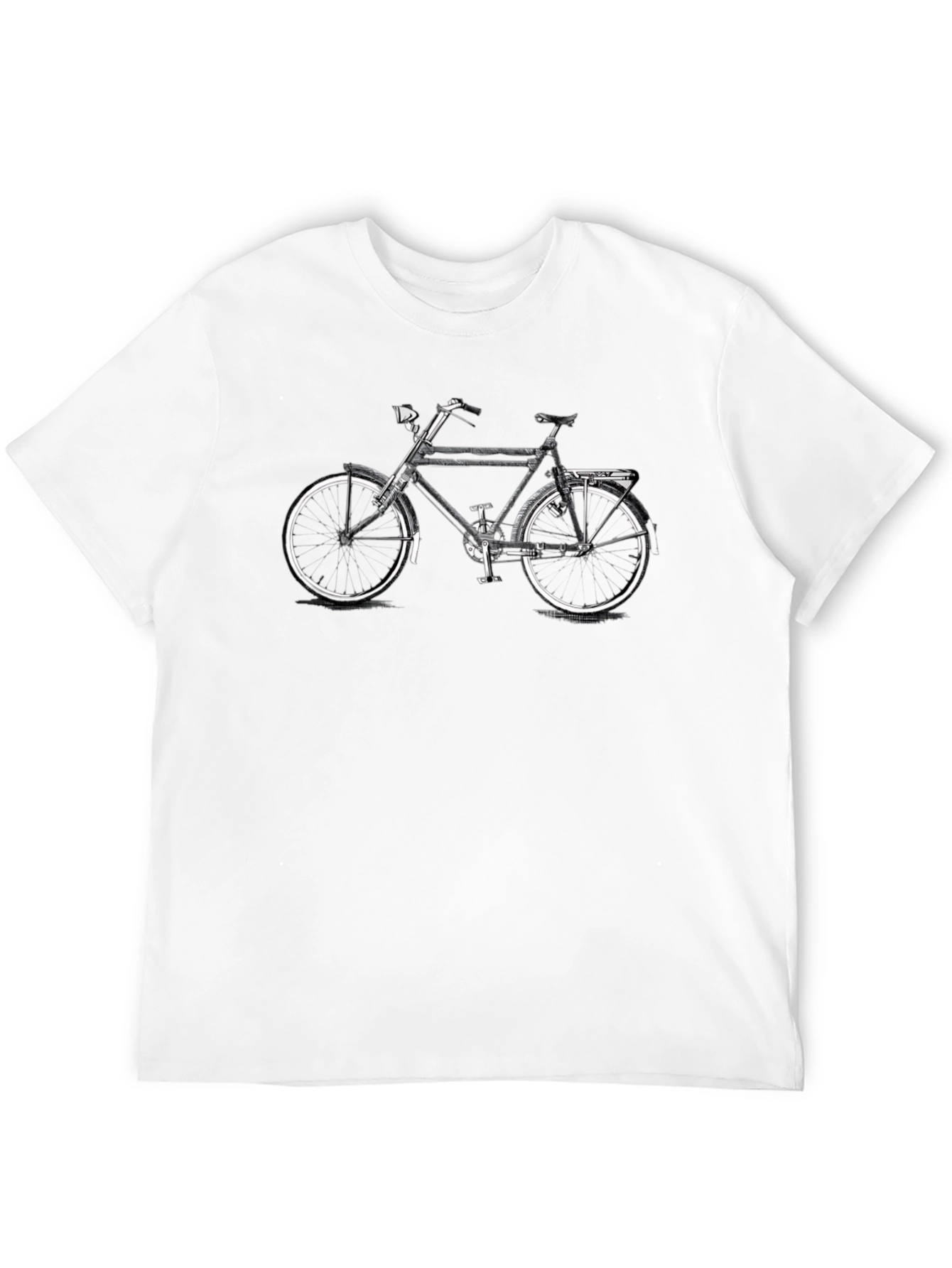 Classic Bicycle Graphic T-Shirt - Black