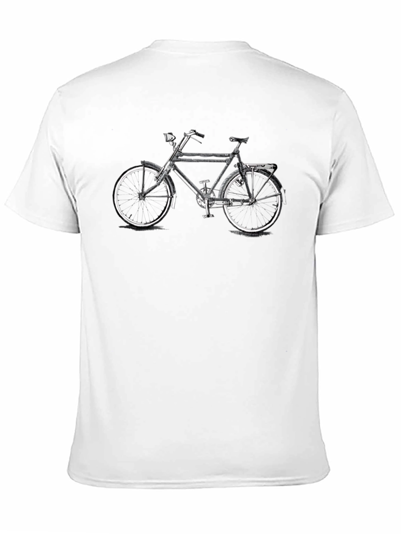 Classic Bicycle Graphic T-Shirt - Black