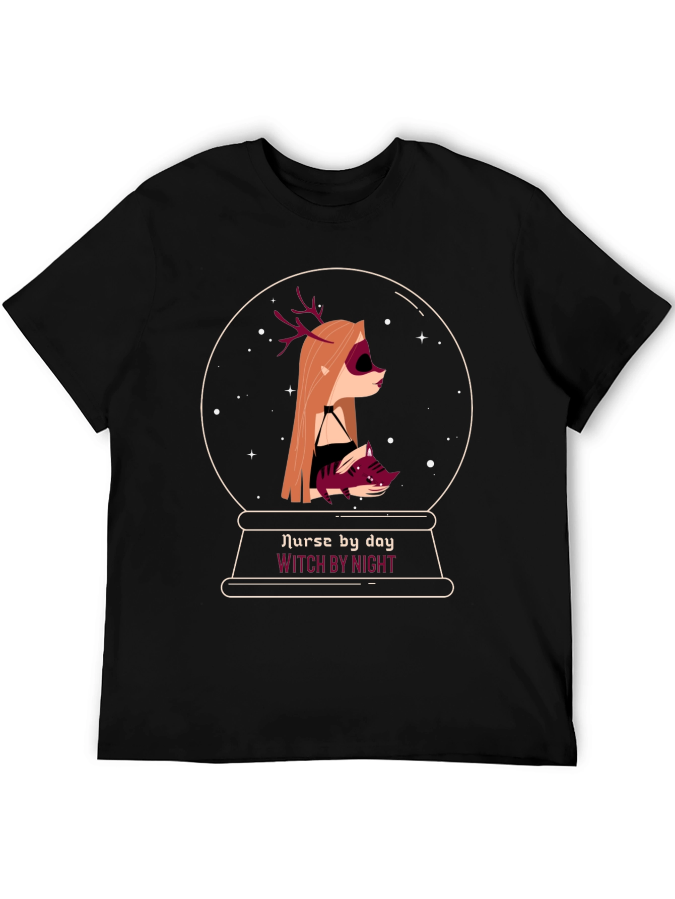 Nurse by Day Witch by Night T-Shirt