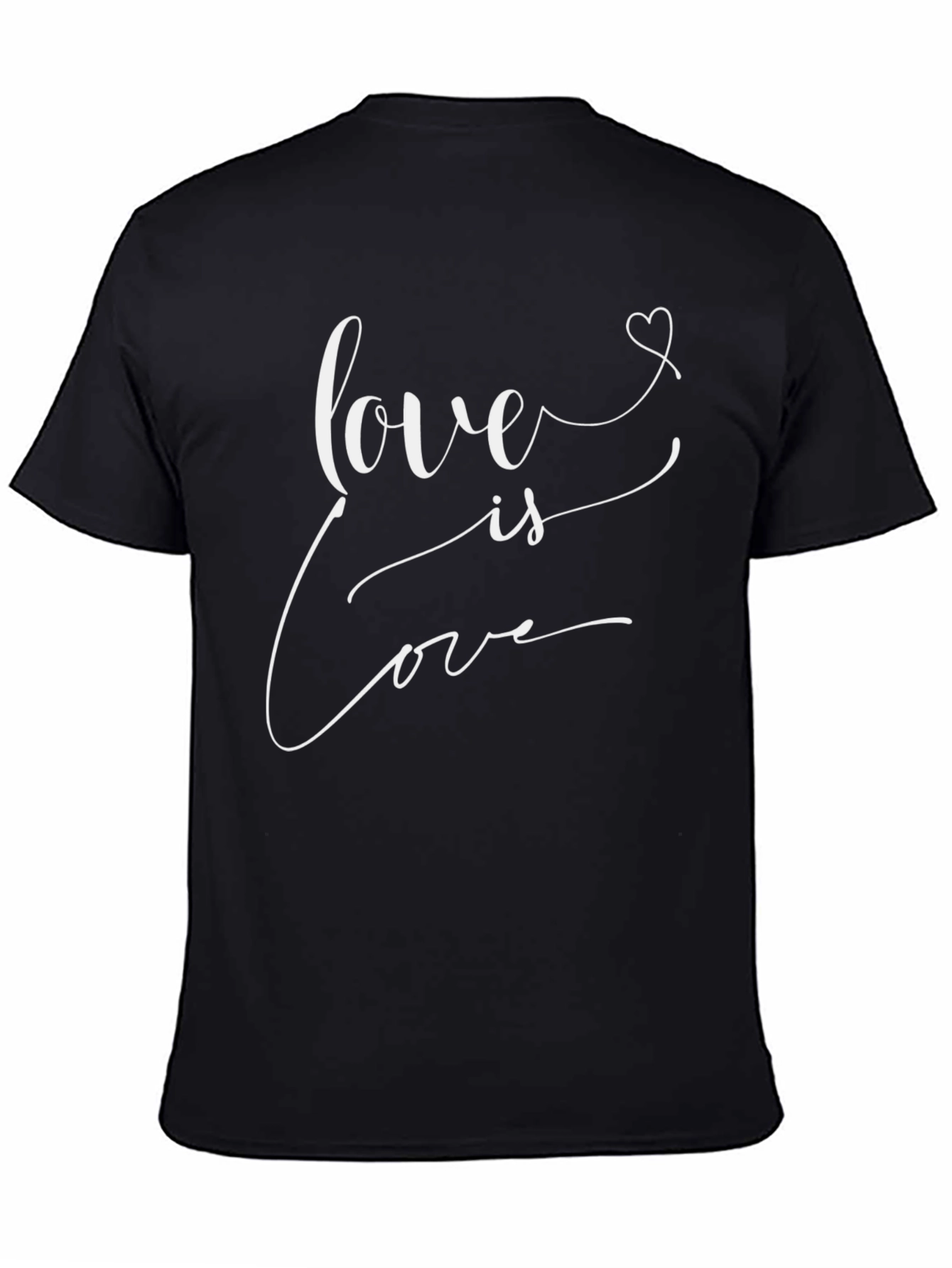 Love is Love Graphic Tee - Black
