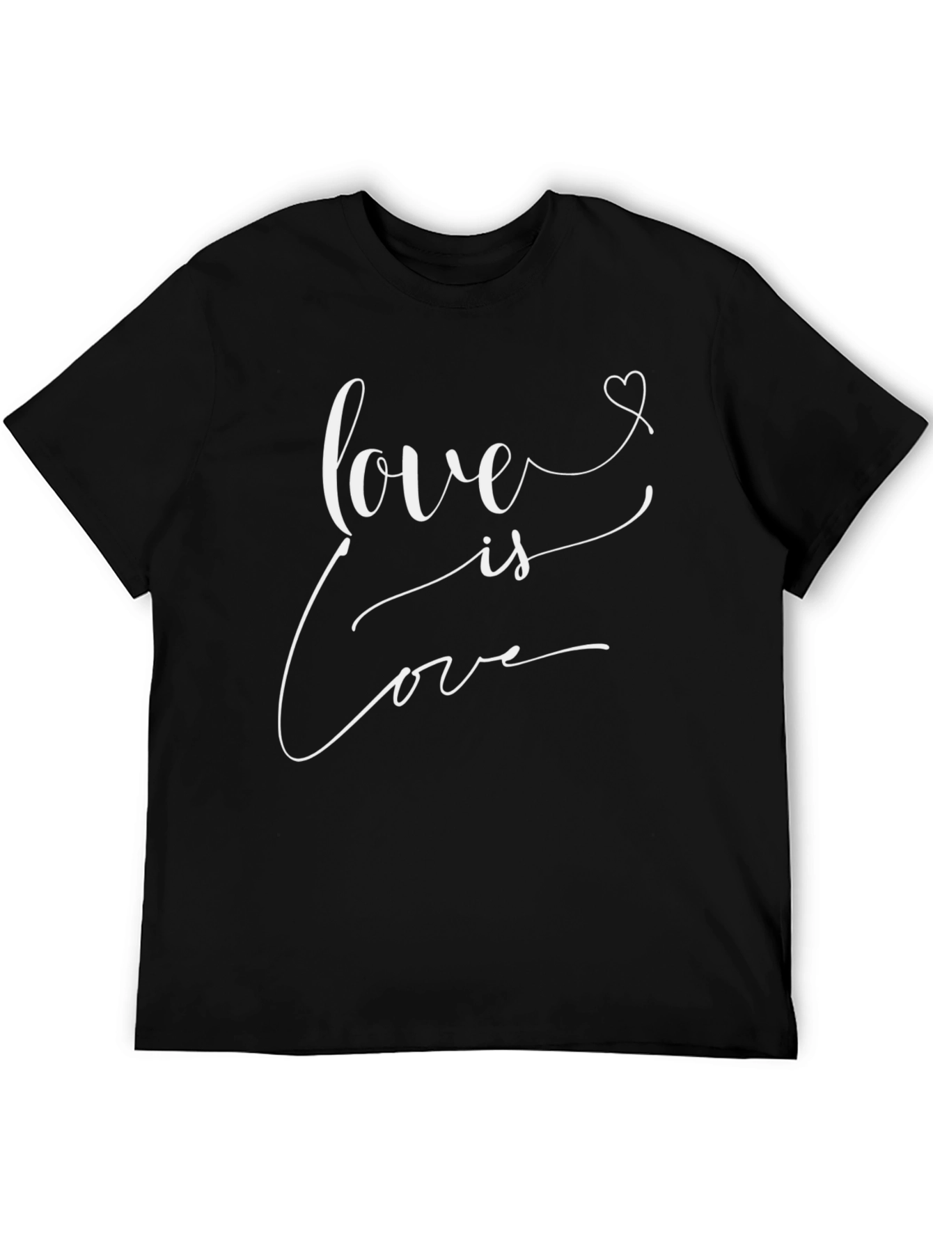 Love is Love Graphic Tee - Black