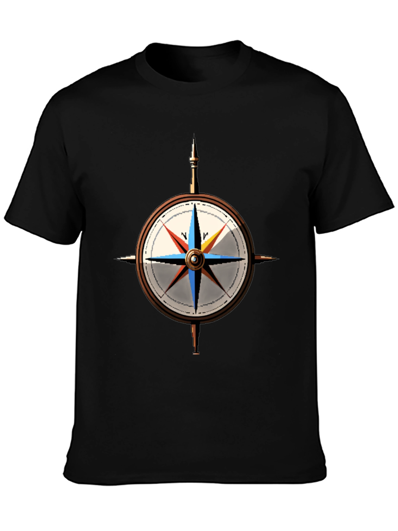 Compass Rose Graphic T-Shirt