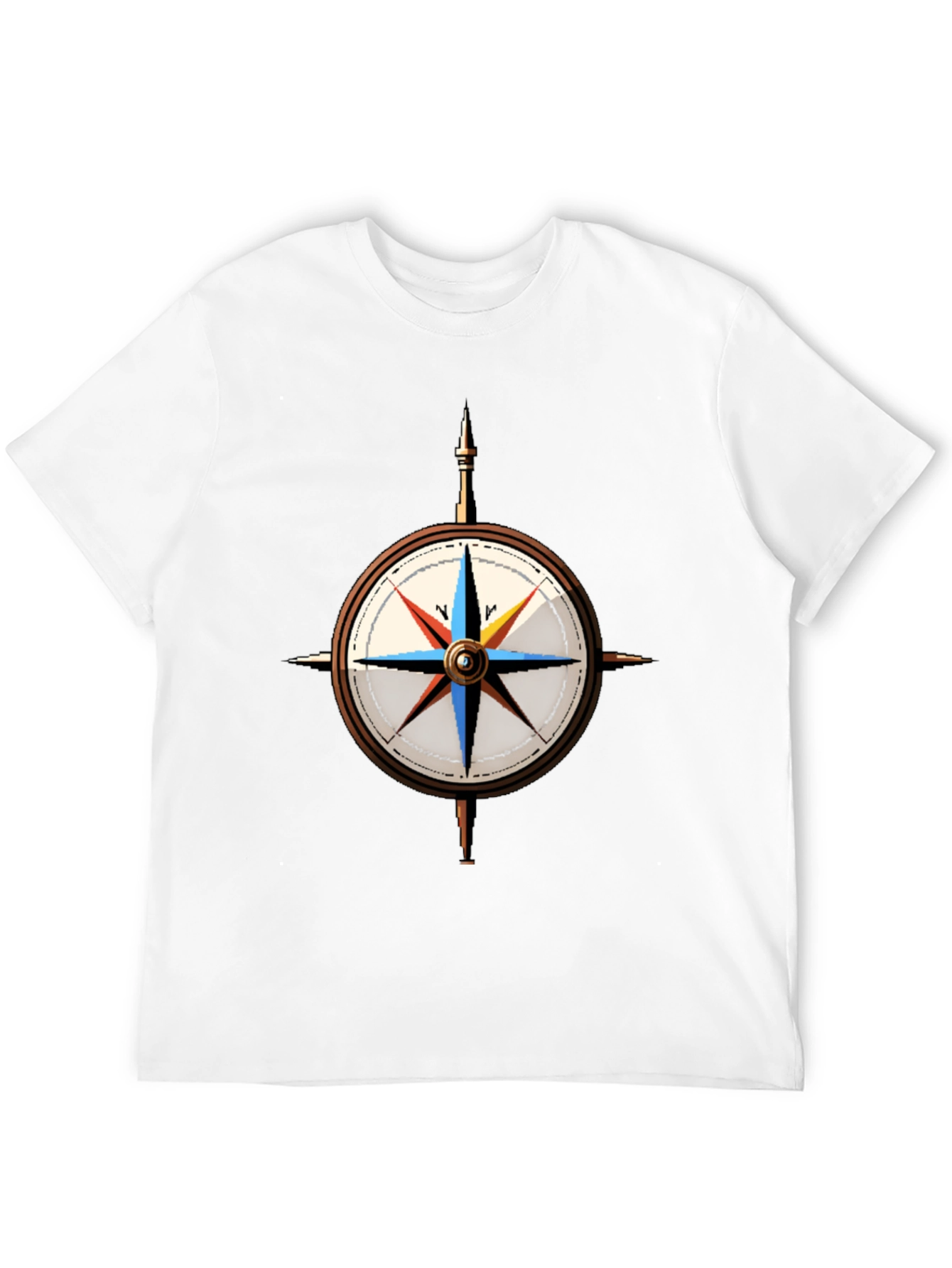 Compass Rose Graphic T-Shirt