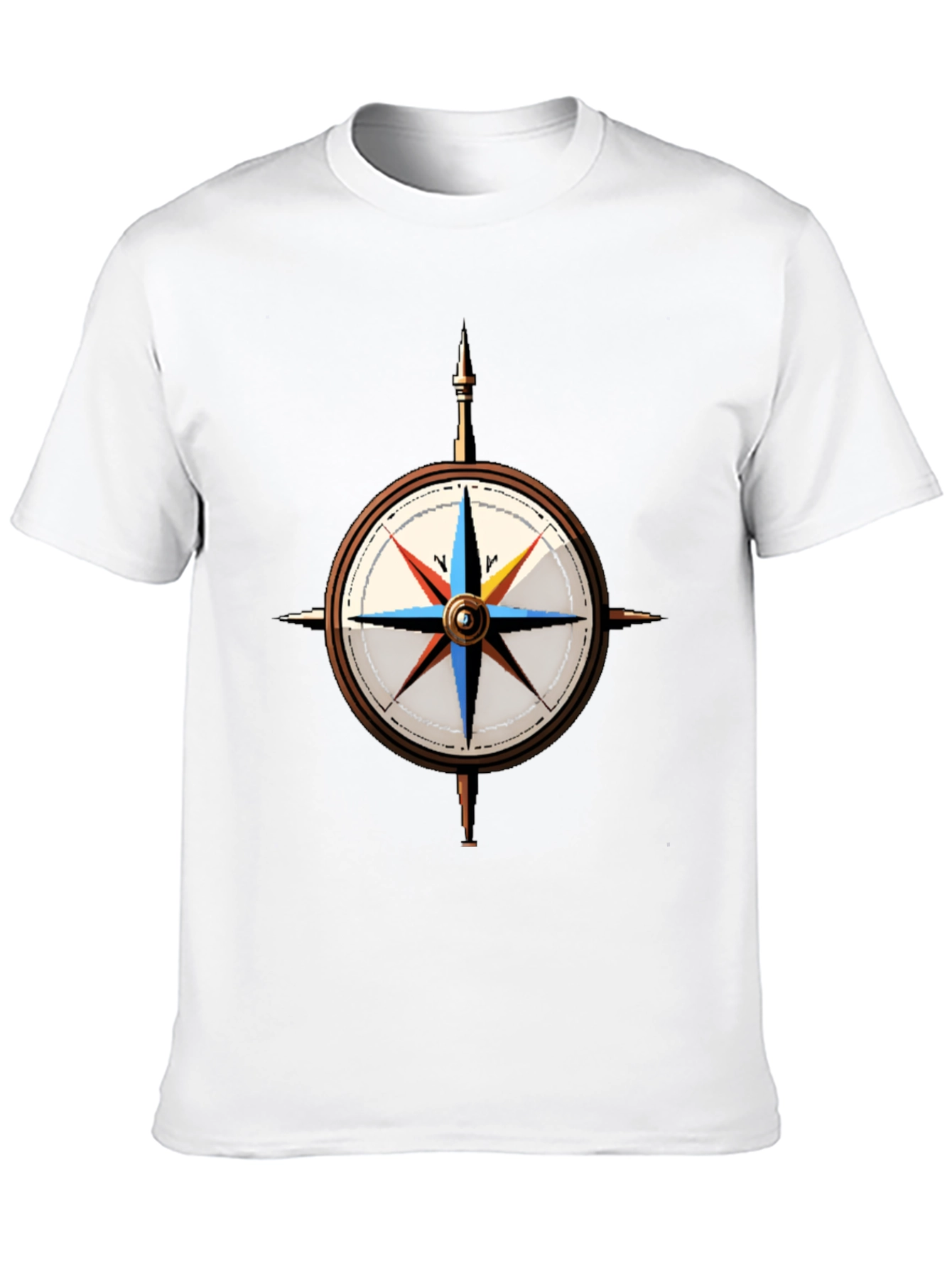 Compass Rose Graphic T-Shirt