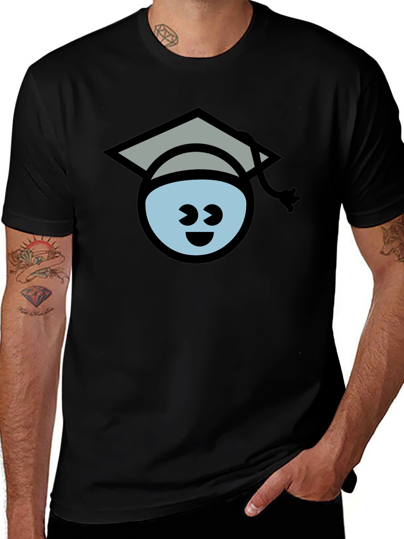 Graduate Emoji T-Shirt - Funny Graduation Tee