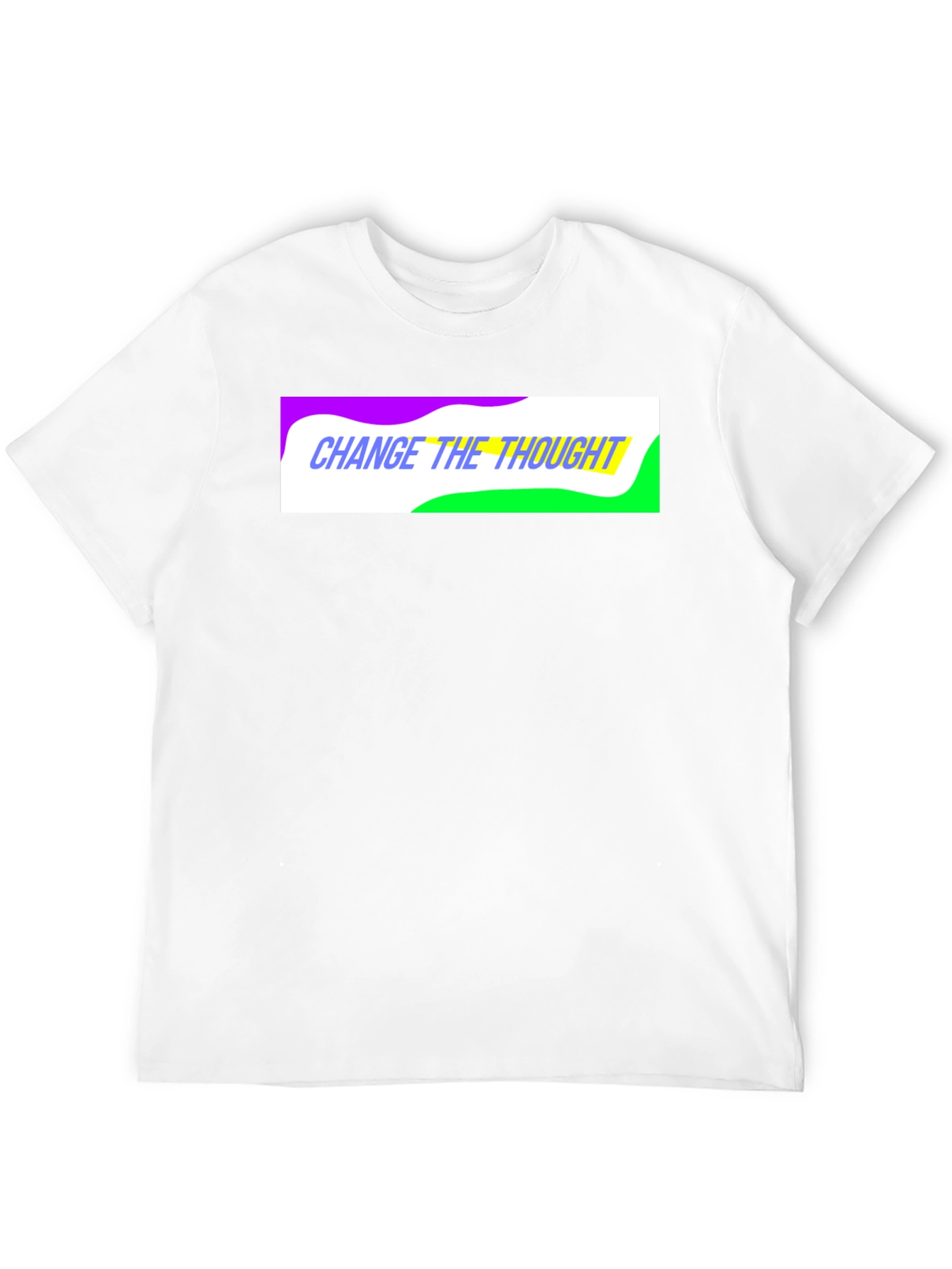 Change the Thought Graphic Tee - Black